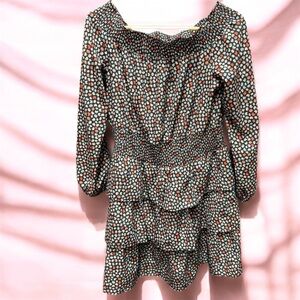 Michael Kors Dress with Polka Dot Pattern LARGE pit to pit 17in length 31in